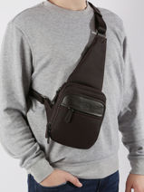 Cross Body Tas Francinel Bruin porto 653106-vue-porte